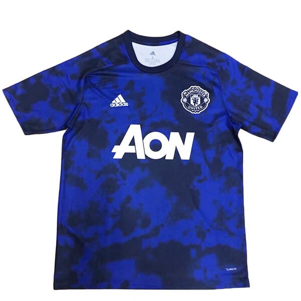 Camiseta de Entrenamiento Manchester United 2019 2020 Azul Marino